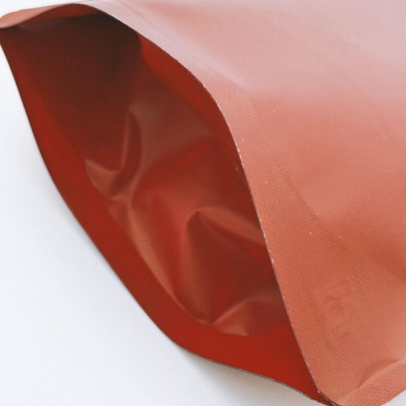 OEM 1 Pound Red Aluminum Foil Zip Lock Bag Coffee Food Plastic Printing Bag Frozen Food Packaging