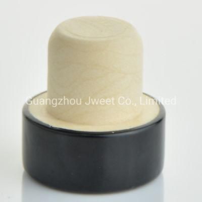 19mm Black Synthetic Bottle Cork Lid