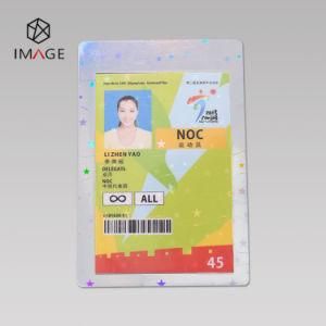 High Brightness Custom Plastic Hologram Laminate Pouches for Event