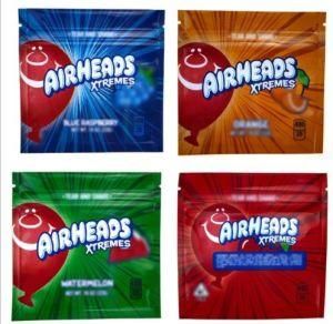 Airheads Xtremes Candy Bags 5 Types 400mg 22g Cherry Orange Blue Raspberry Watermelon Smell Proof Mylar Bags Skittles Warheads Bag