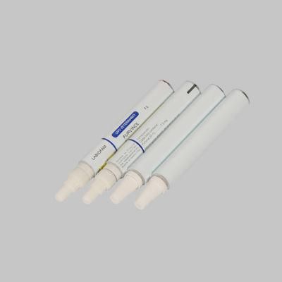 5g Capacity Cream Packaging Tubes, Empty Eye Ointment Tube Aluminum Packaging