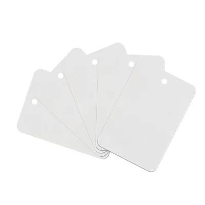 Custom White Unstrung Blank Paper Tags (5900-1)