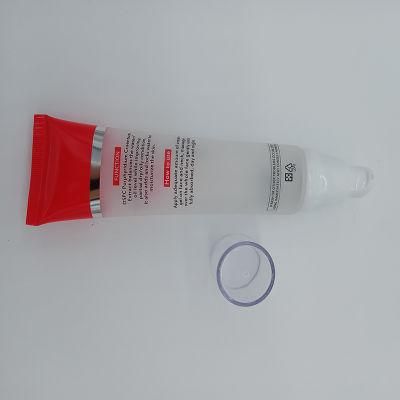 Face Wash Packaging Airless Pump Tube for Sunscreen Bbcc Tube