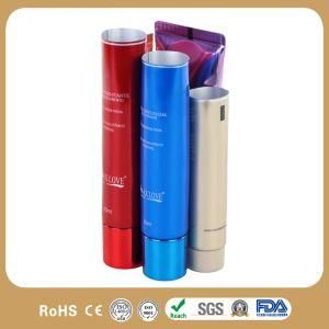 Cosmetic Aluminum Plastic Tube Packing with Acrylic Cover