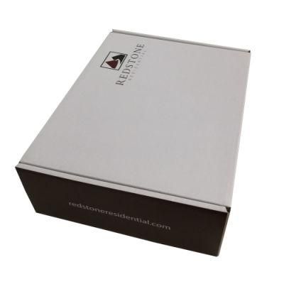 Printed Golding Foil Logo Corrugated Packaging Custom Carton Mail Boxes