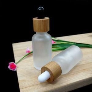 Frosting Glass Bottle Anti UV Lights with Dropper Lids