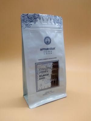 Biodegradable Stand up Pouch for Coffee with Zipper