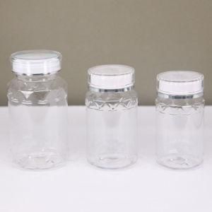 Pet Octagonal Plastic Medicine Bottle