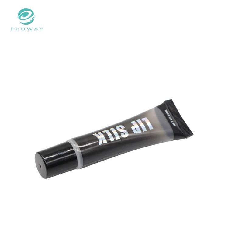 Custom Printing Empty Round Black Gradient Lip Gloss Tube Packaging 1 Buyer