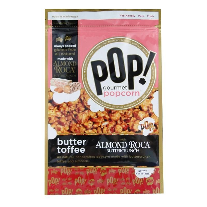 Moisture Barrier Foil Stand up Plastic Packaging Bag for Snack Food with Zip Lock