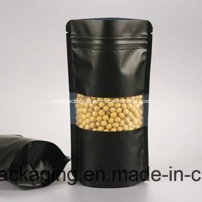 Food Grade Biodegradable Standing up Packing Bag with Zipper and Clear Window