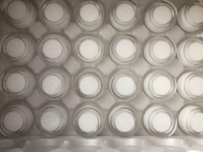 Stock Ready to Ship Low MOQ Rose Gold Acrylic Diamond Cosmetic Jars Plastic Lip Scrub Container Jar