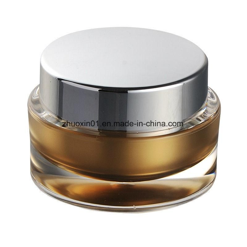 20g/30g/50g High Quality Cosmetic Acrylic Round Top Airless Lotion Bottles