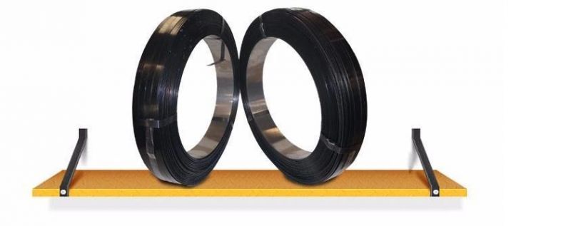 Tensile Strength Color Painted Metal Strip Packing Hoop Iron Steel Strapping