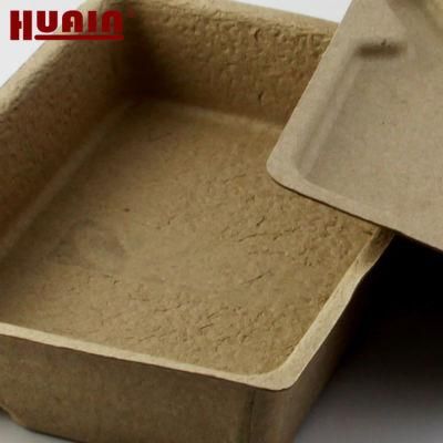 Textile Packaging Container Molded Pup Box Recycled Cardboard Box