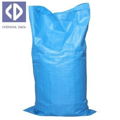 Customized 5kg 10kg 25kg Empty PP Woven Rice Flour Corn Grain Bag