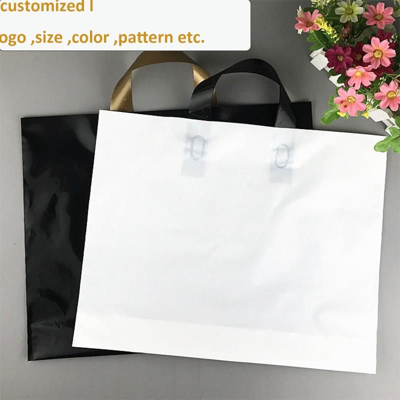 Plastic Shop Packaging Bag Clothing Cheap PE Bag Custom Logo Plastic Shopping Bag