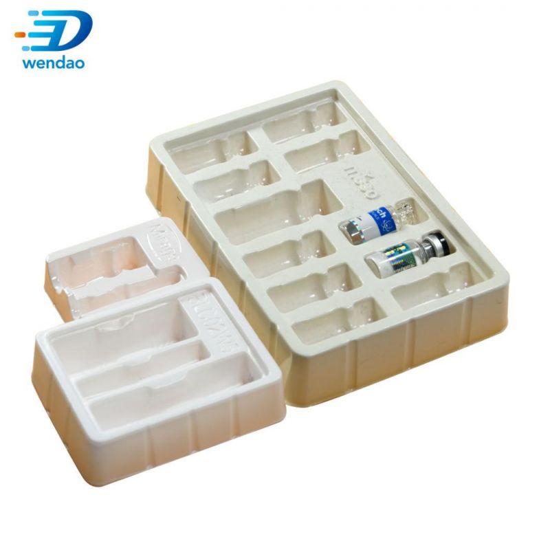 Wholesale Customized 2ml Ampoule and Vial Plastic Medical Vials Inner Tray