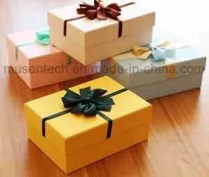 Pantone Color Printing Small Size Paperboard Boxes with Ribbon