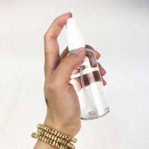 Fast Delivery Cosmetic packaging Pet 50ml Sprayer Bottle