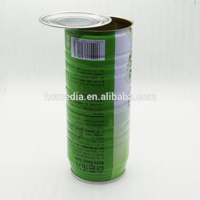 Custom BPA-Free Metal Tin Can Empty for Beverage Packaging