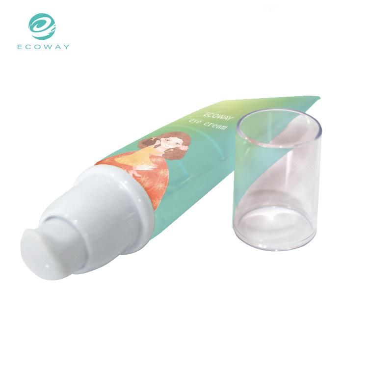 Cosmetic Cream 50g PE Airless Bb and Cc Cream Plastic Tube