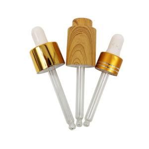 13/415 Cosmetic Aluminum Closure Dropper with Glass Pipette for Glass Dropper Bottle