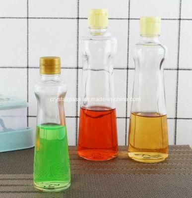 Wholesale Simple Style Glass Bottle Sesame Oil Bottle Condiment Glass Container 150/300/500ml