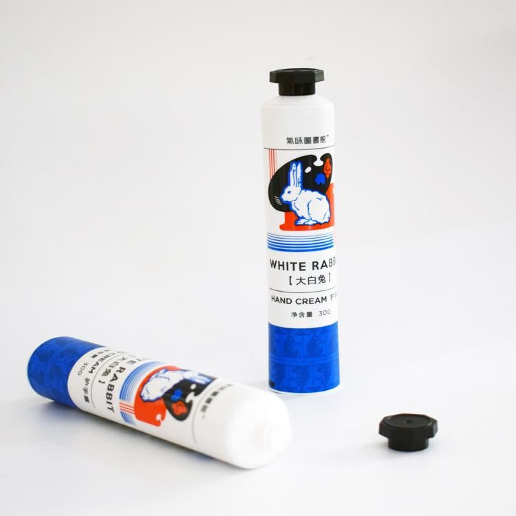 Aluminum Barrier Laminate Tube with Octagonal Cap for Hand Cream