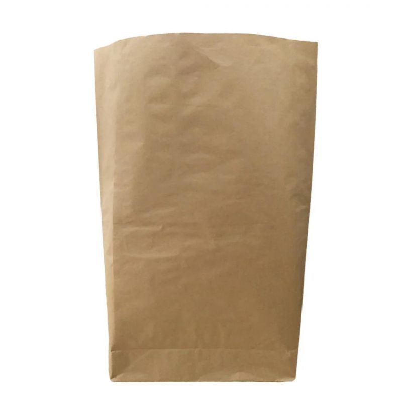 China Factory Customized 30kg 25kg Kraft Paper Potato Powder Bag Corn Flour Bag