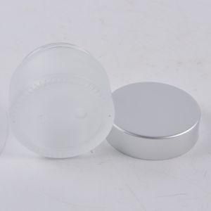 Wholesale Free Sample Small Round Empty Cream Frosted Luxury Cosmetic Jar