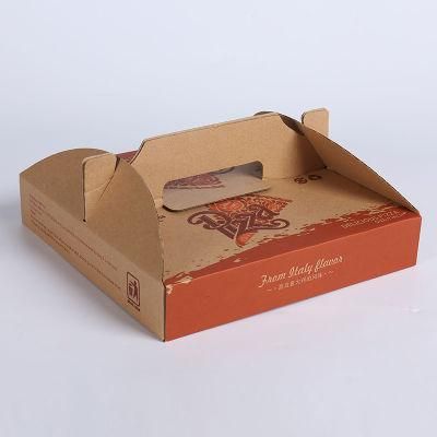 Eco-Friendly Biodegradable Customized 3-Layers Corrugated Pizza Box