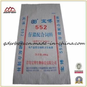 BOPP Film-Laminated Plastic Packaging PP Woven Feed Bag/Sack