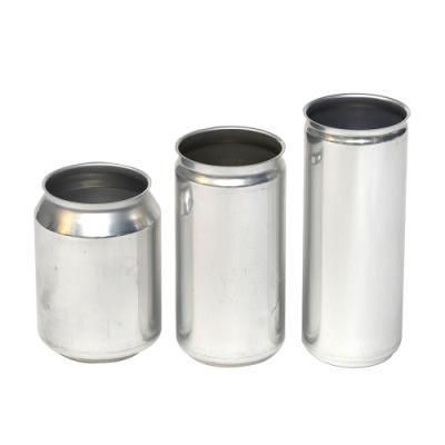 Standard 250ml Aluminum Beverage Cans with 202 Lids