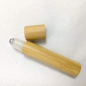 15ml Bamboo Cover Plastic Roll on Bottle for Fragrance