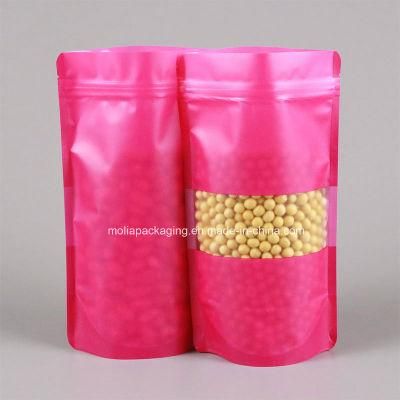 Biodegradable Standing up Pouch with Zipper with Clear Window China Manufacturer