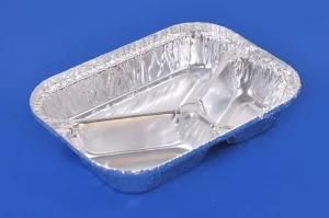 Compartment Aluminium Foil Food Container