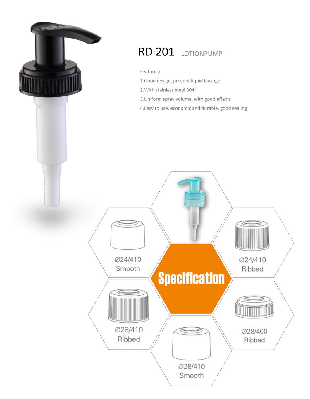 Smooth or Ribbed Closure Pump Rd-201