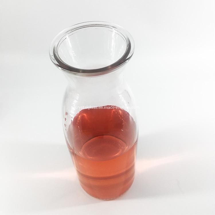 1L Big Capacity Glass Water or Wine Carafe for Home and Restaurqant Use