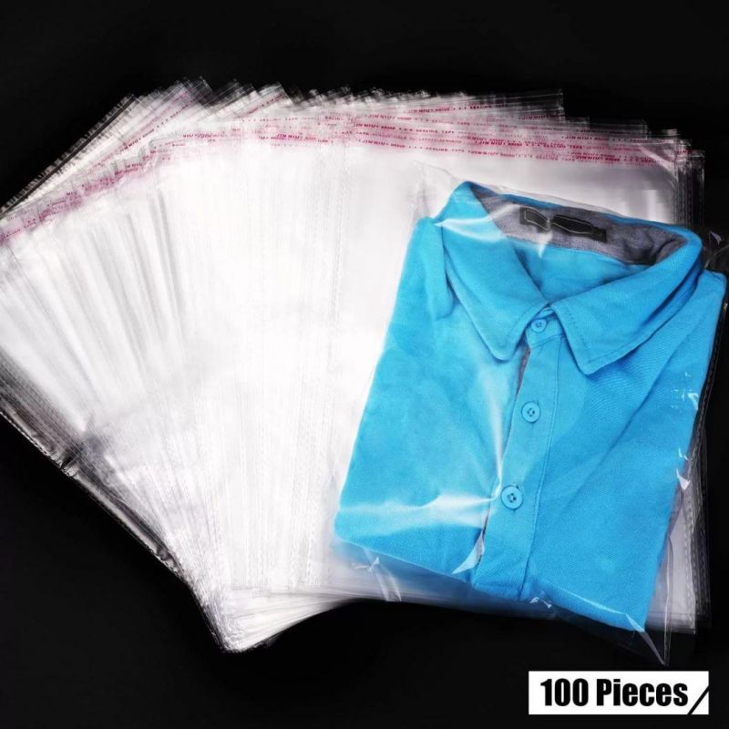 Customized Plastic Transparent Waterproof OPP Bag for Clothing/Makeup/Gift Packaging