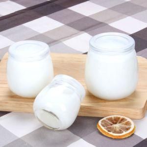 Customized Flat Cute Shaped Glass Pudding Jars Wholesale Pudding Mason Jars Manufacturers