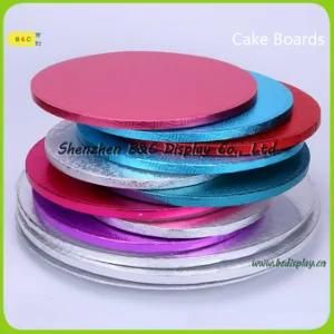 Wholesale Selling Cake-Boards, Cake-Drums with Different Veins Foil Paper (B&C-K078)