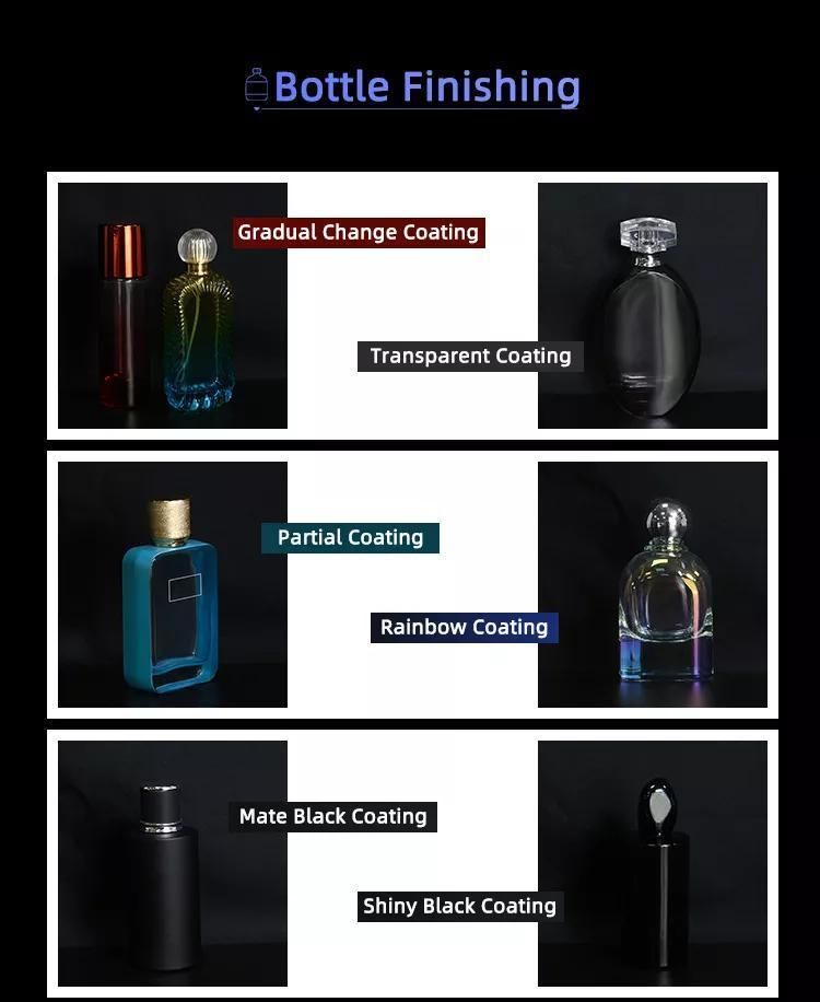 Wholesale 10ml 15ml 30ml 50ml 100ml Empty Glass Perfume Bottle with Sprayer Pump and Aluminium Cap