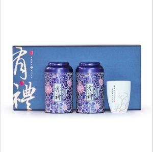 Purple Foreign Trade Custom Exquisite Tea Gift Packaging Tin Box