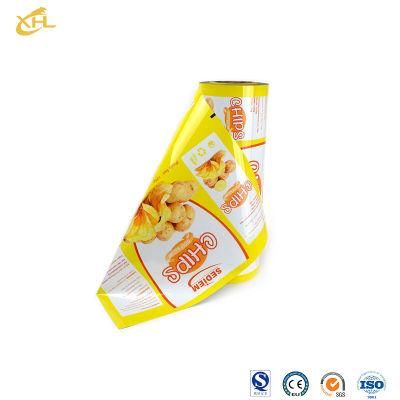 Xiaohuli Package OPP Plastic China Supply Packaging Bag Shock Resistance Food Packaging Film Roll Applied to Supermarket