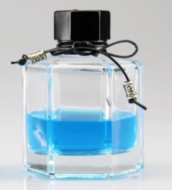 120ml Hexagon Shape Reed Diffuser Cosmetic Glass Bottle with Cap