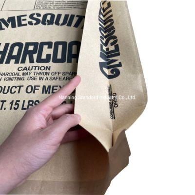 5kg 10kg 15kg Charcoal Packaging Paper Bags