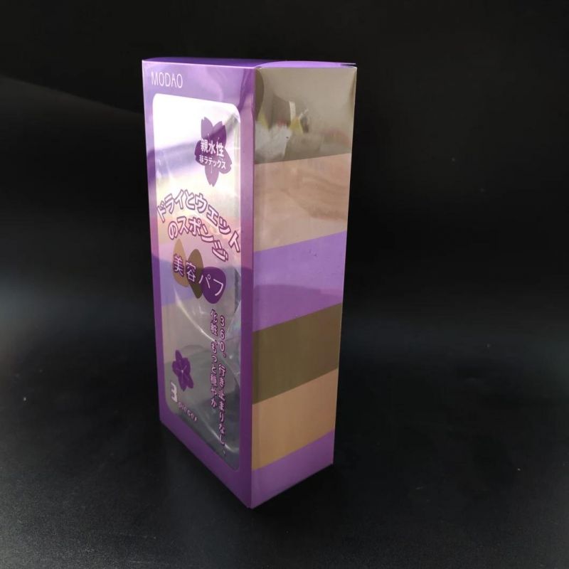 Custom PVC/PP/PET Foldable beauty tools Packaging Boxes