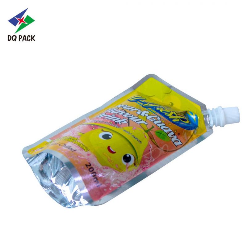 Dq Customized Design Spout Pouch Nozzle Bag for Juice