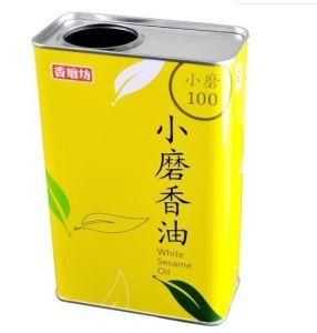 5L Tiinplate Metal Oil Can for Packing Edible Kitchen Oil